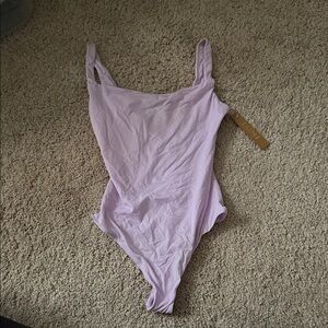 SKIMS Purple Bodysuit
